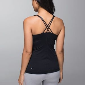 LULULEMON Black Free to Be Yoga Tank XS
